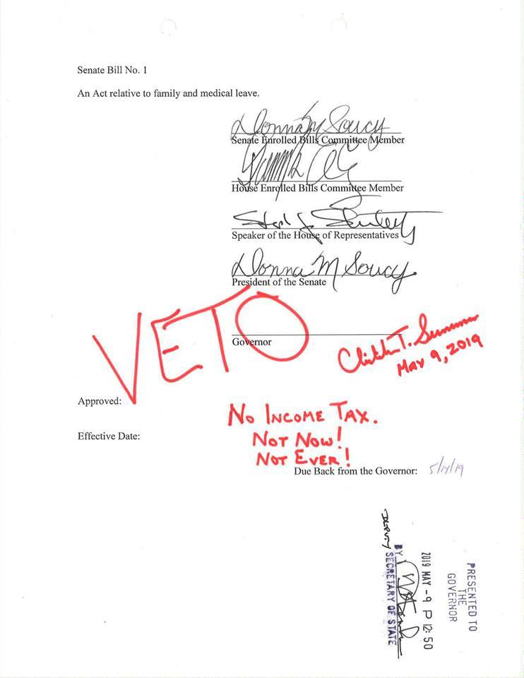 Thanks for the Vetoes!