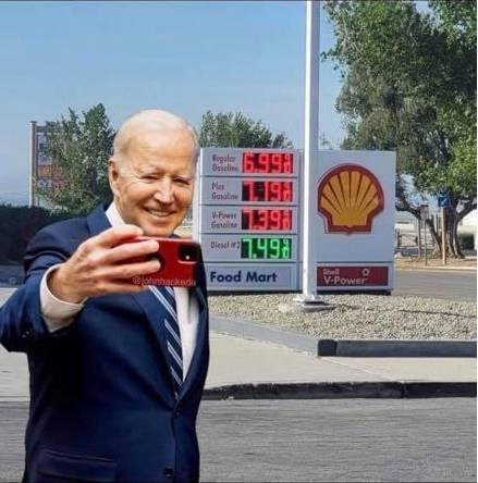 President Biden (not President Putin) Gave us High Gas Prices